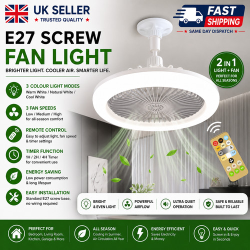Led ceiling fan - fan,