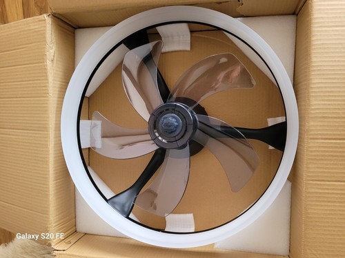 Ceiling fan with light - fan,