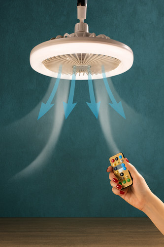Ceiling fan with light and - fan,