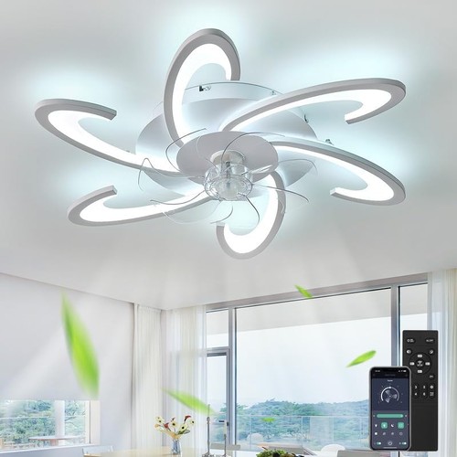 Ceiling fans with - fans, lights
