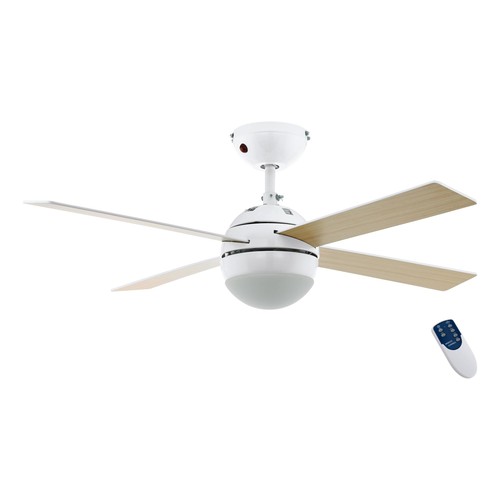 White brown ceiling fan with - white,
