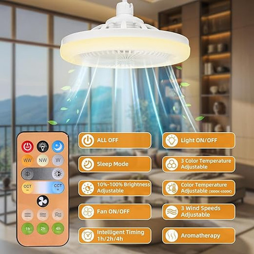 30w led ceiling fan light - fan,