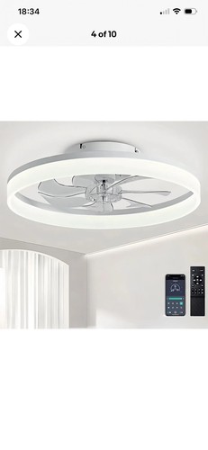 Led ceiling fan - fan, light