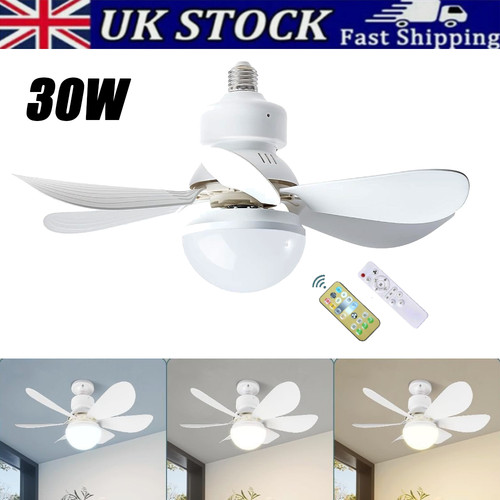 Led ceiling fan light smart - led,