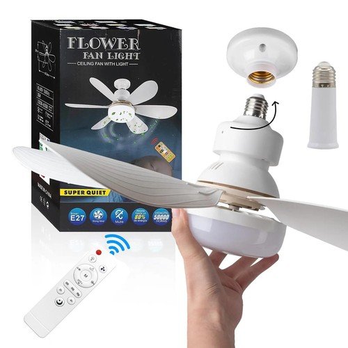 Led ceiling fan - fan, light