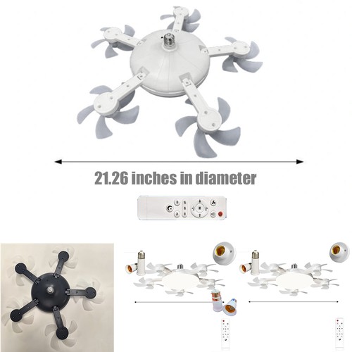 Modern ceiling fan - ceiling, led