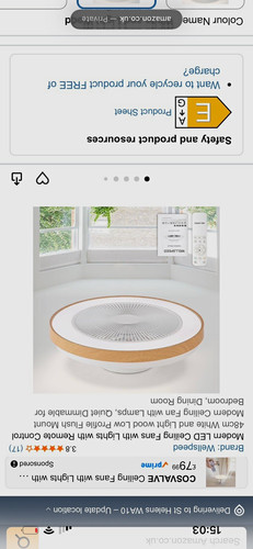 Wellspeed modern 48cm - 48cm, flush