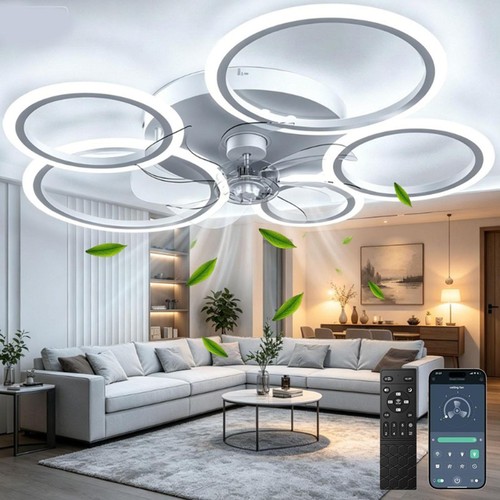 Led ceiling fan light dimmable - light,