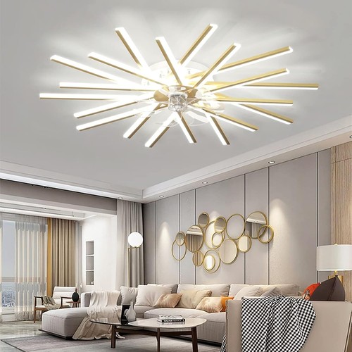 Ljx 100w gold - ceiling, fan