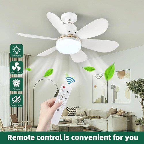 40w led ceiling - fan, light