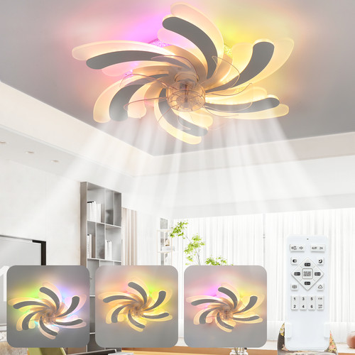 Rgb ceiling fan - ceiling, lights