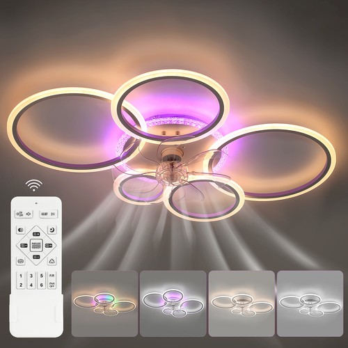 Led ceiling fans - ceiling, with