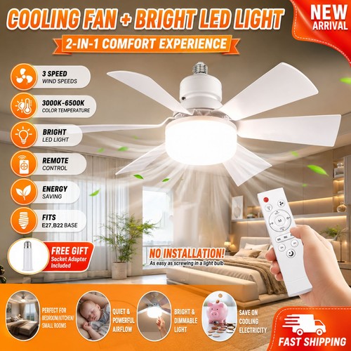 40w led ceiling fan - led, light