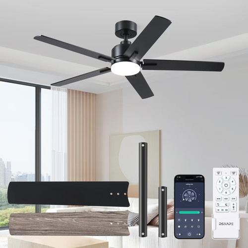 Smart ceiling fan light - ceiling, remote