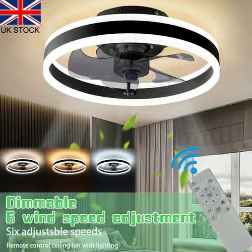 Speed led ceiling fan light - 6,
