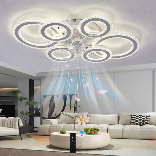 Smart ceiling fan - with, lights