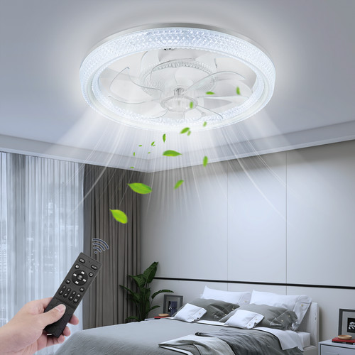 Large led ceiling fan - large,