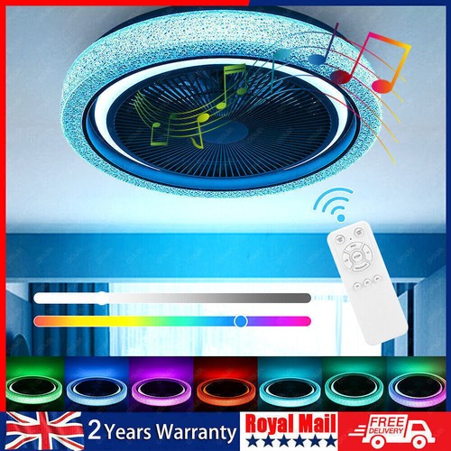 Ceiling fan with - with, rgb