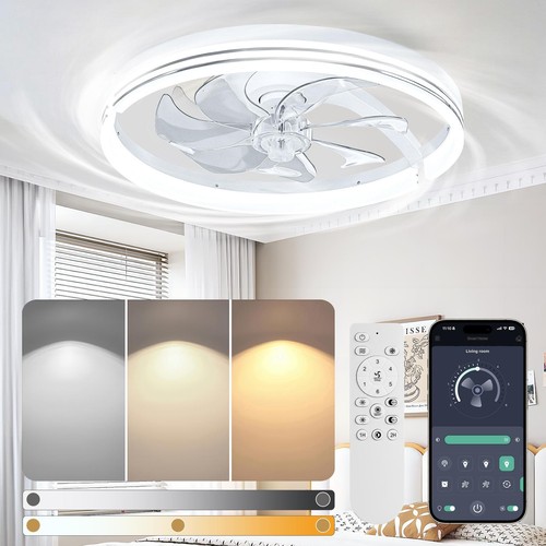 Led ceiling fan light dimmable - ceiling,