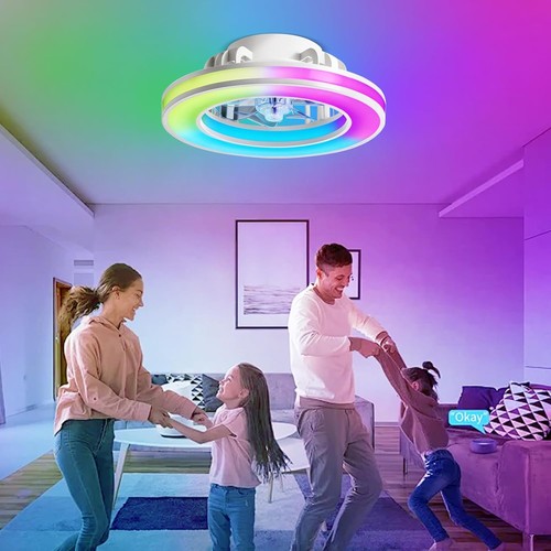 Led ceiling fan light - led,