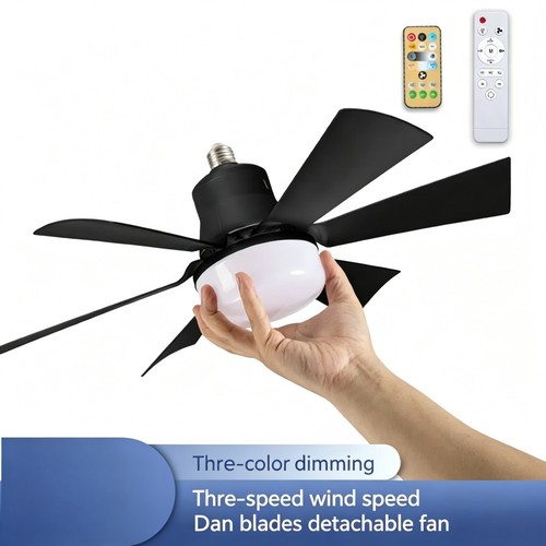 Modern ceiling fan with led - ceiling,