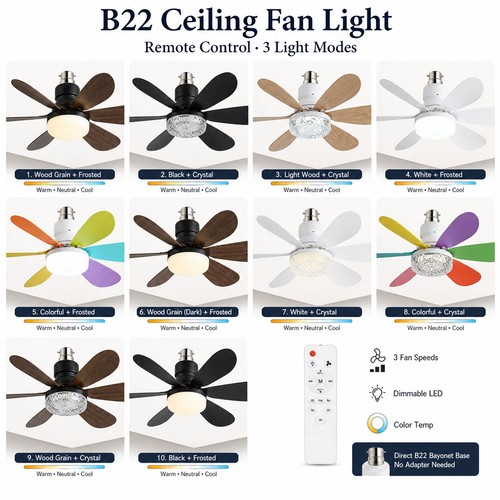 40w modern led - ceiling, fan