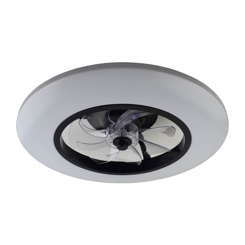 Ceiling fan light - light, black